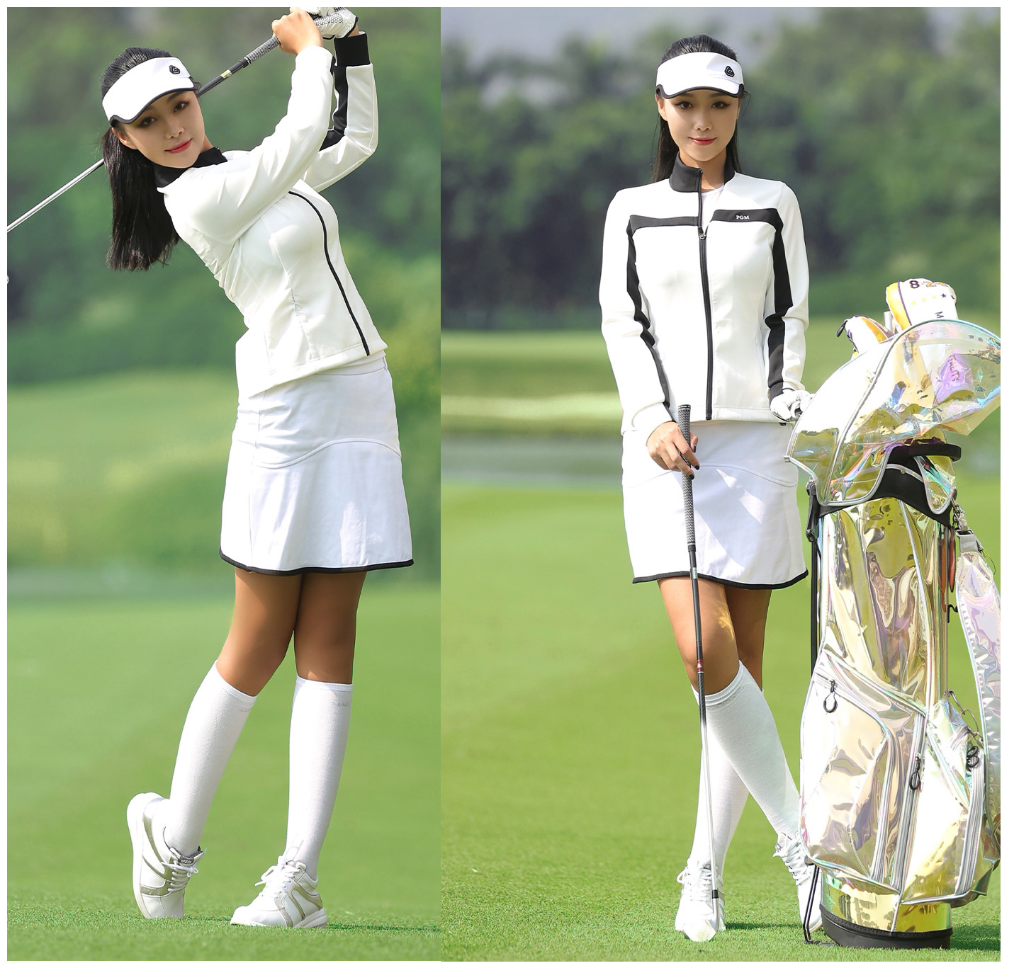 Áo khoác golf nữ chống nắng PGM YF349-2180k SALES 550k (5)