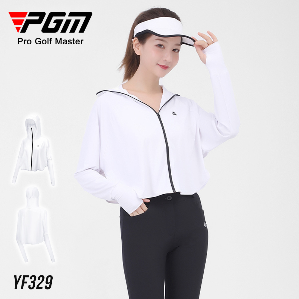 Áo khoác golf nữ pgm yf329 (áo khoác mũ trùm đầu)-1550k SALE 825k (1)