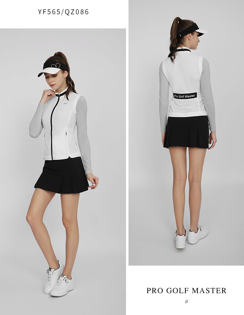 Áo khoác golf nữ pgm yf565 ( áo gile golf nữ mỏng nhẹ mùa hè và thu đông) 1850k SALE 1095k (6)
