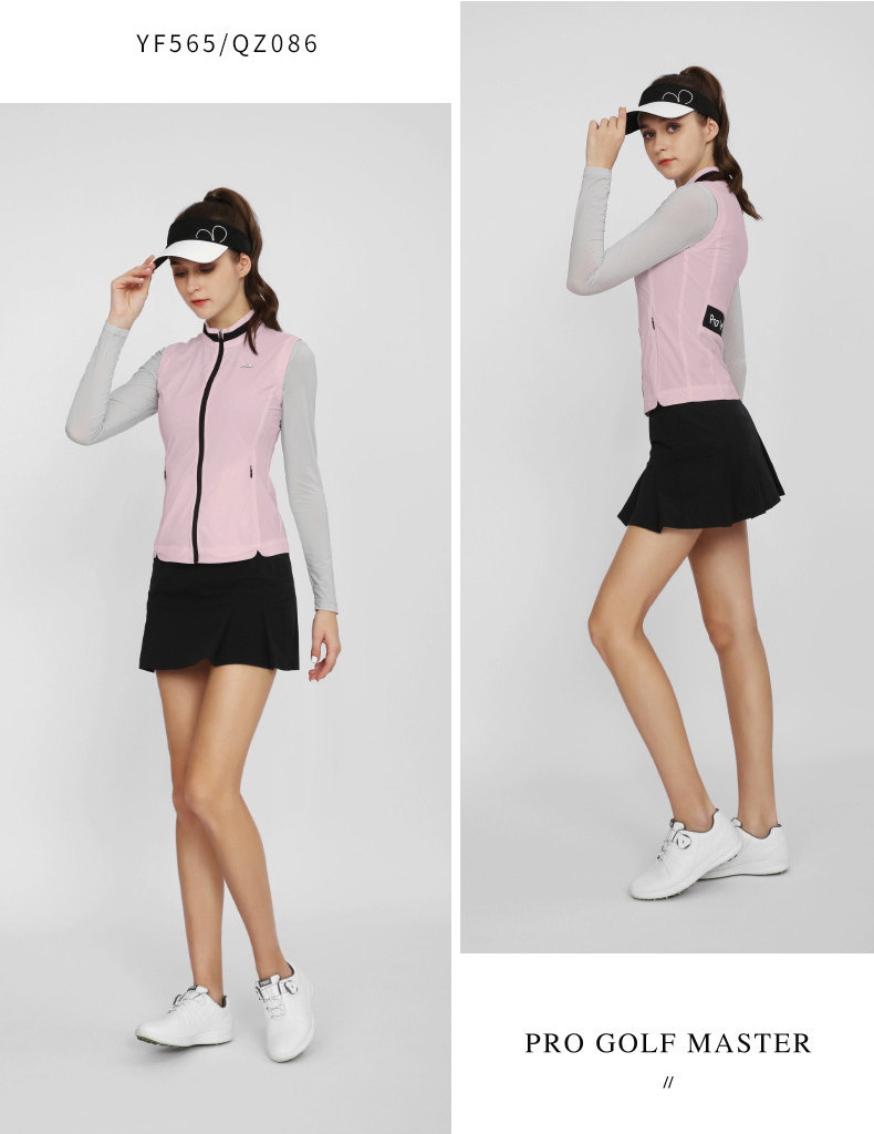 Áo khoác golf nữ pgm yf565 ( áo gile golf nữ mỏng nhẹ mùa hè và thu đông) 1850k SALE 1095k (7)