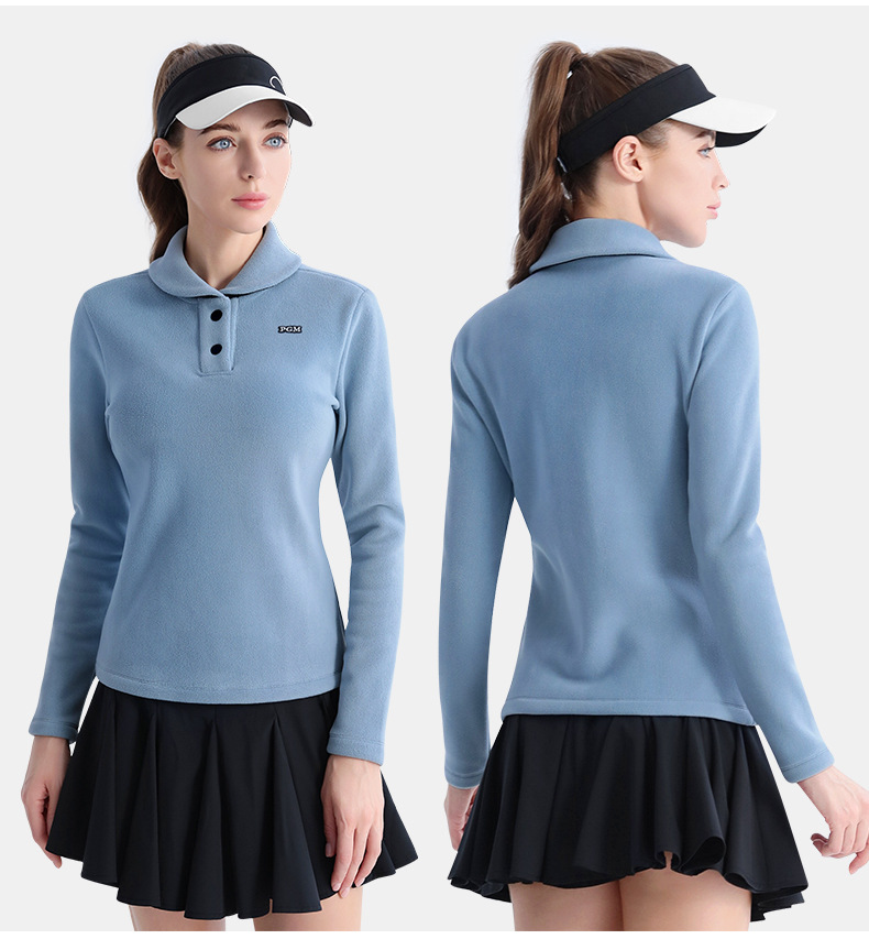 Áo nỉ bông chui đầu cổ bẻ golf nữ cao cấp pgm yf710-2550k SALE 1550k (13)