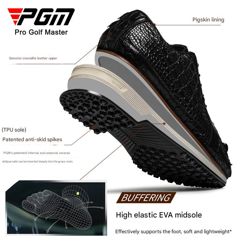 Giày golf nam PGM XZ404 (da cá sấu cao cấp)-20550k SALE 15550k (4)