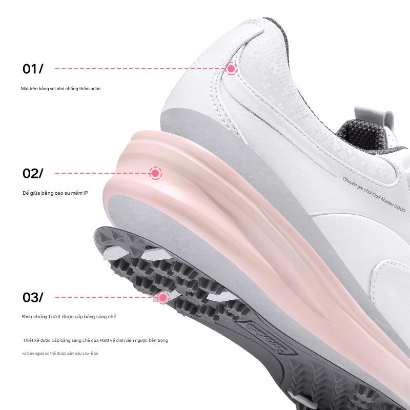 Giày golf nữ PGM XZ301-1(Dây Buộc)-2550k SALE 1399k (5)