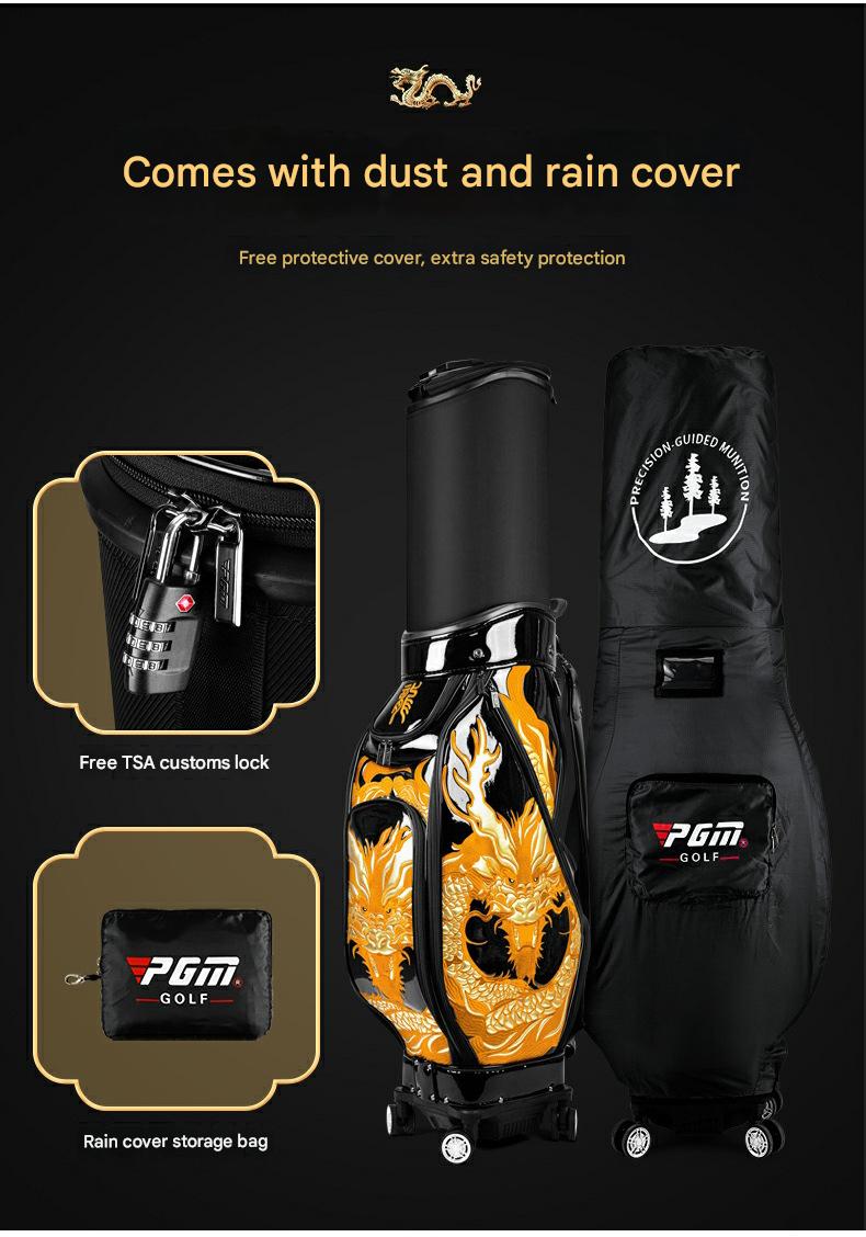 Túi đựng gậy golf PGM QB159 (Túi golf hàng không nam và nữ có bánh xe kéo cao cấp phiên bản giới hạn Daragon) (8) (1)