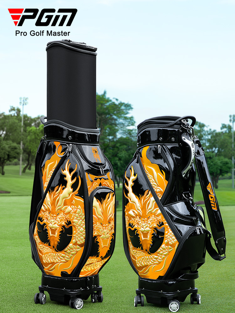 Túi đựng gậy golf PGM QB159 (Túi golf hàng không nam và nữ có bánh xe kéo cao cấp phiên bản giới hạn Daragon)