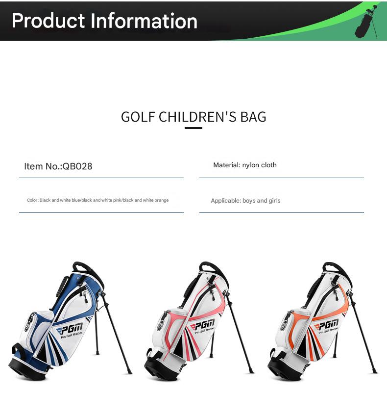 Túi đựng gậy golf PGM QB028 (Túi golf trẻ em nam và nữ có chân chống)-2885k (6)